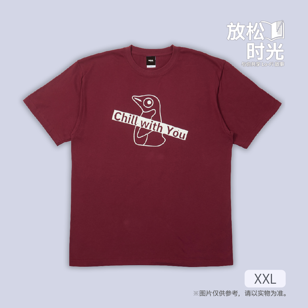 【26年9月上旬发货】T恤 (Kou-chan Red) / 放松时光:与你共享Lo-Fi故事 - 图片 4